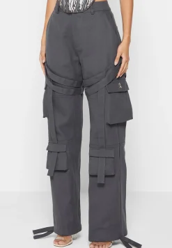 Strap Detail Cargo Pants -^Manière De Voir New