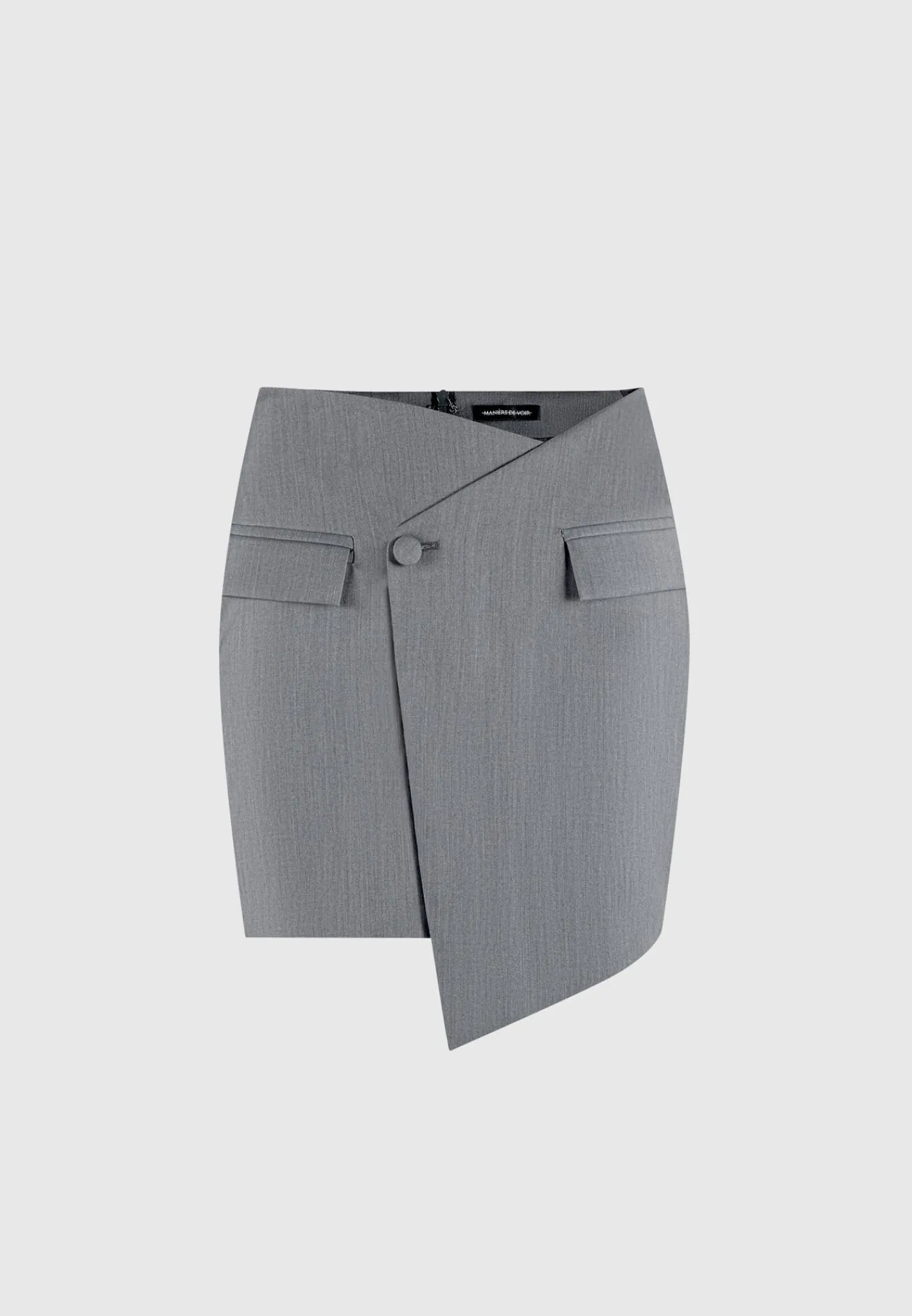 Tailored Asymmetric Mini Skirt -^Manière De Voir Hot