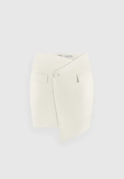 Tailored Asymmetric Mini Skirt -^Manière De Voir New