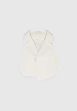 Tailored Asymmetric Waistcoat -^Manière De Voir New