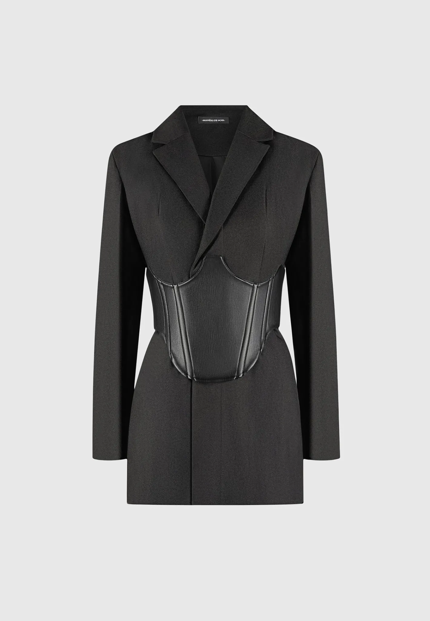 Tailored Blazer Dress with Reversible Corset -^Manière De Voir Clearance