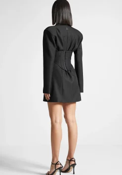 Tailored Blazer Dress with Reversible Corset -^Manière De Voir Clearance