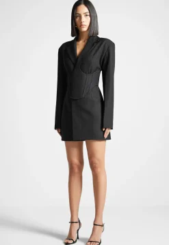 Tailored Blazer Dress with Reversible Corset -^Manière De Voir Clearance