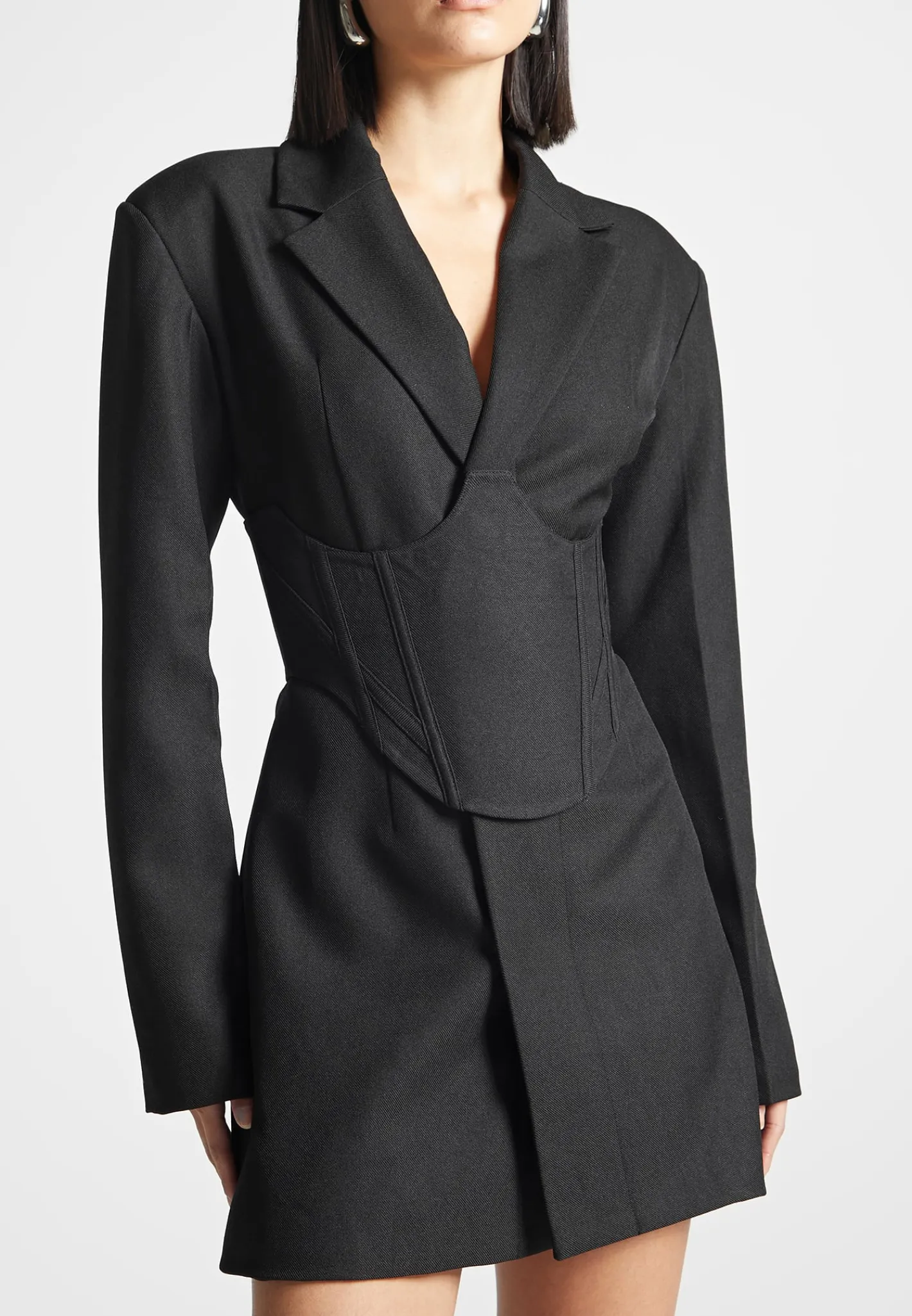 Tailored Blazer Dress with Reversible Corset -^Manière De Voir Clearance