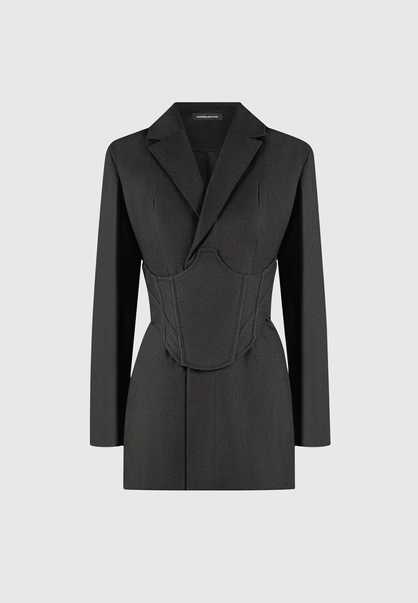 Tailored Blazer Dress with Reversible Corset -^Manière De Voir Clearance