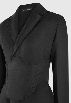 Tailored Blazer Dress with Reversible Corset -^Manière De Voir Clearance