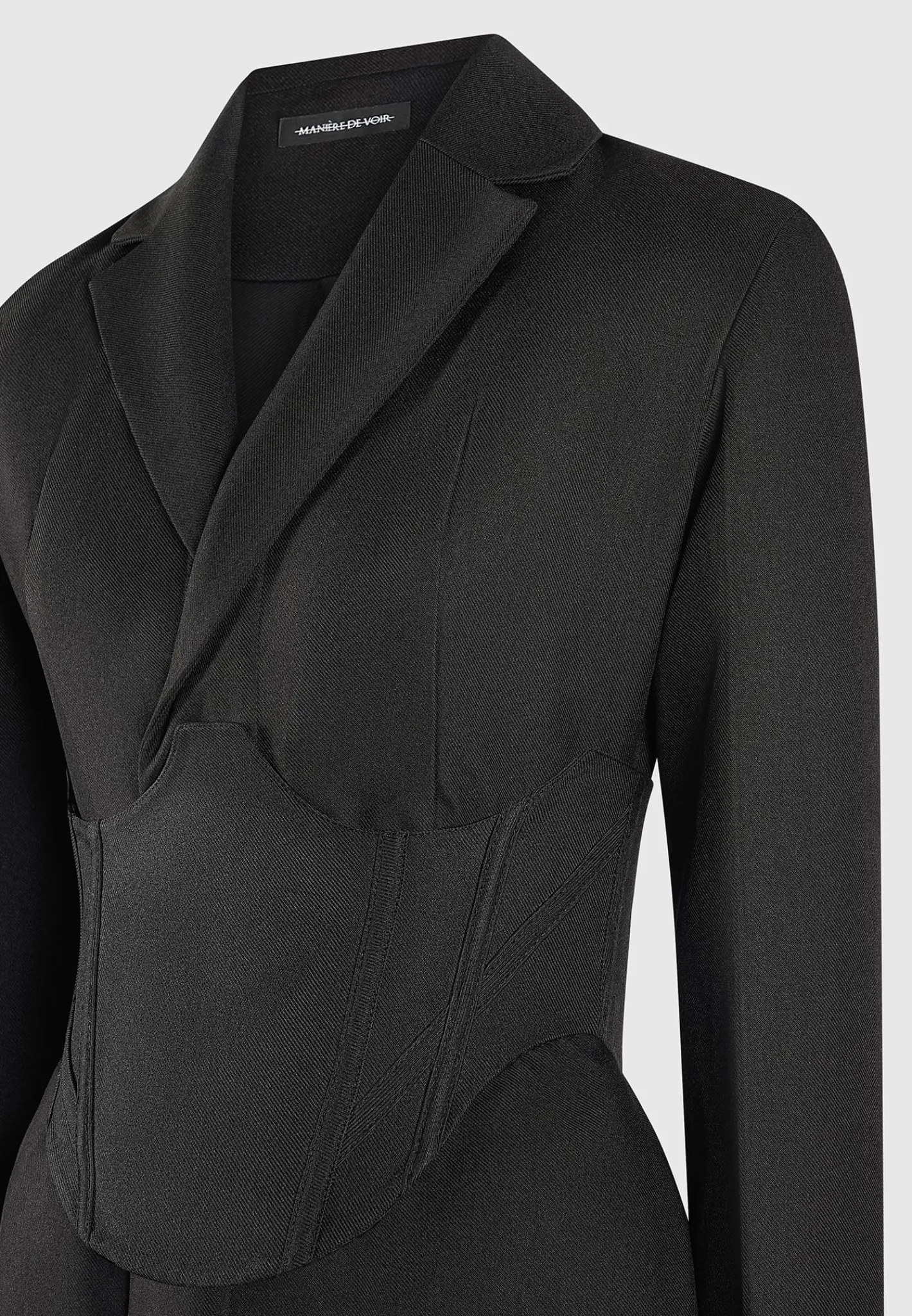 Tailored Blazer Dress with Reversible Corset -^Manière De Voir Clearance