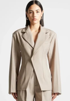 Tailored Double Breasted Blazer -^Manière De Voir Best