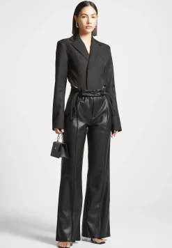 Tailored High Leg Blazer Bodysuit -^Manière De Voir Online