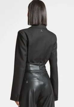 Tailored High Leg Blazer Bodysuit -^Manière De Voir Online
