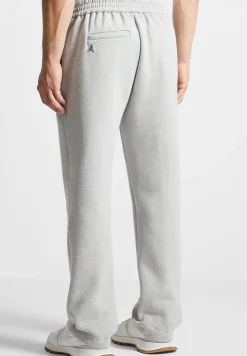 Tailored Joggers With Crease - Light Grey Marl^Manière De Voir Outlet