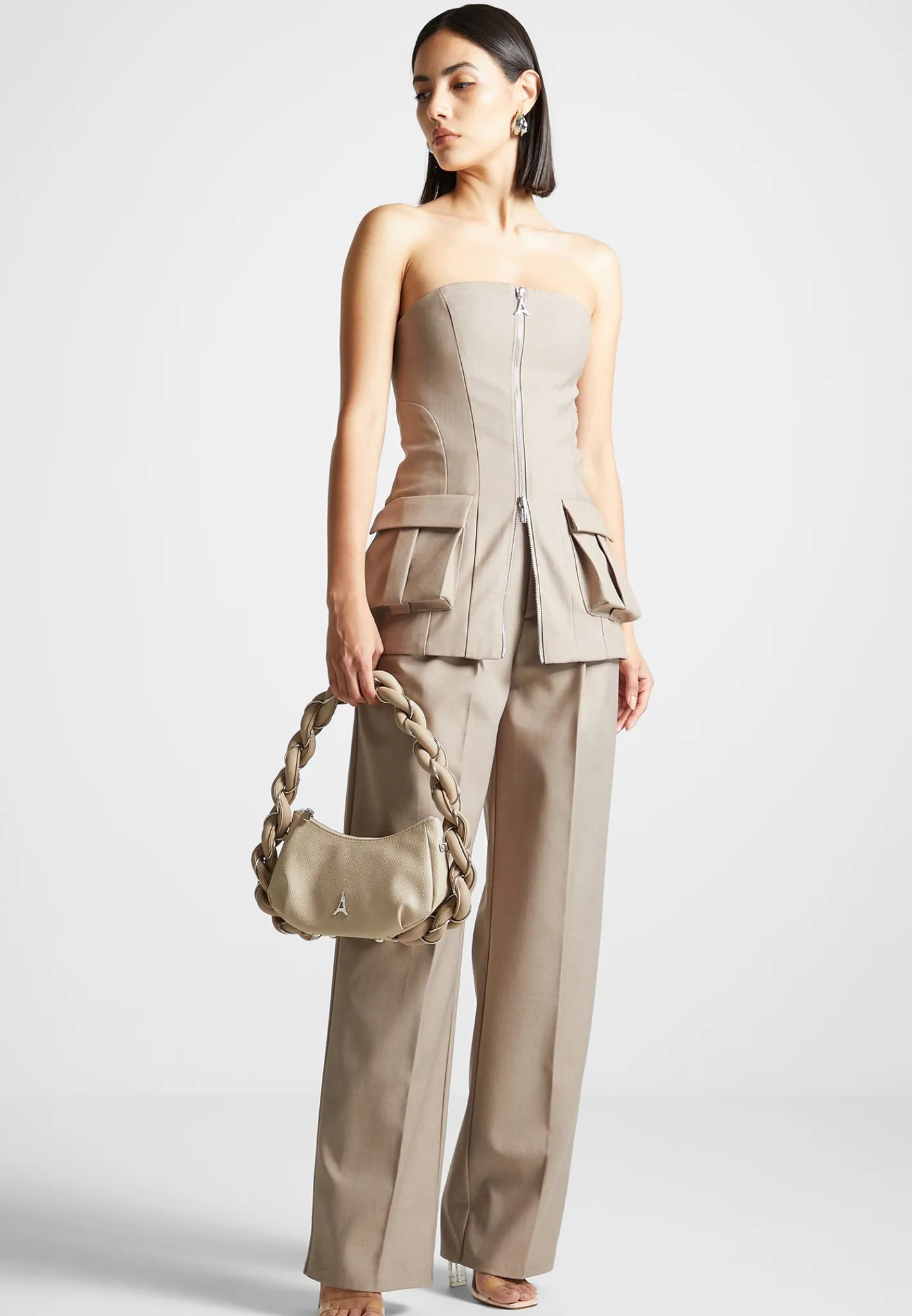 Tailored Longline Bandeau Top -^Manière De Voir Outlet
