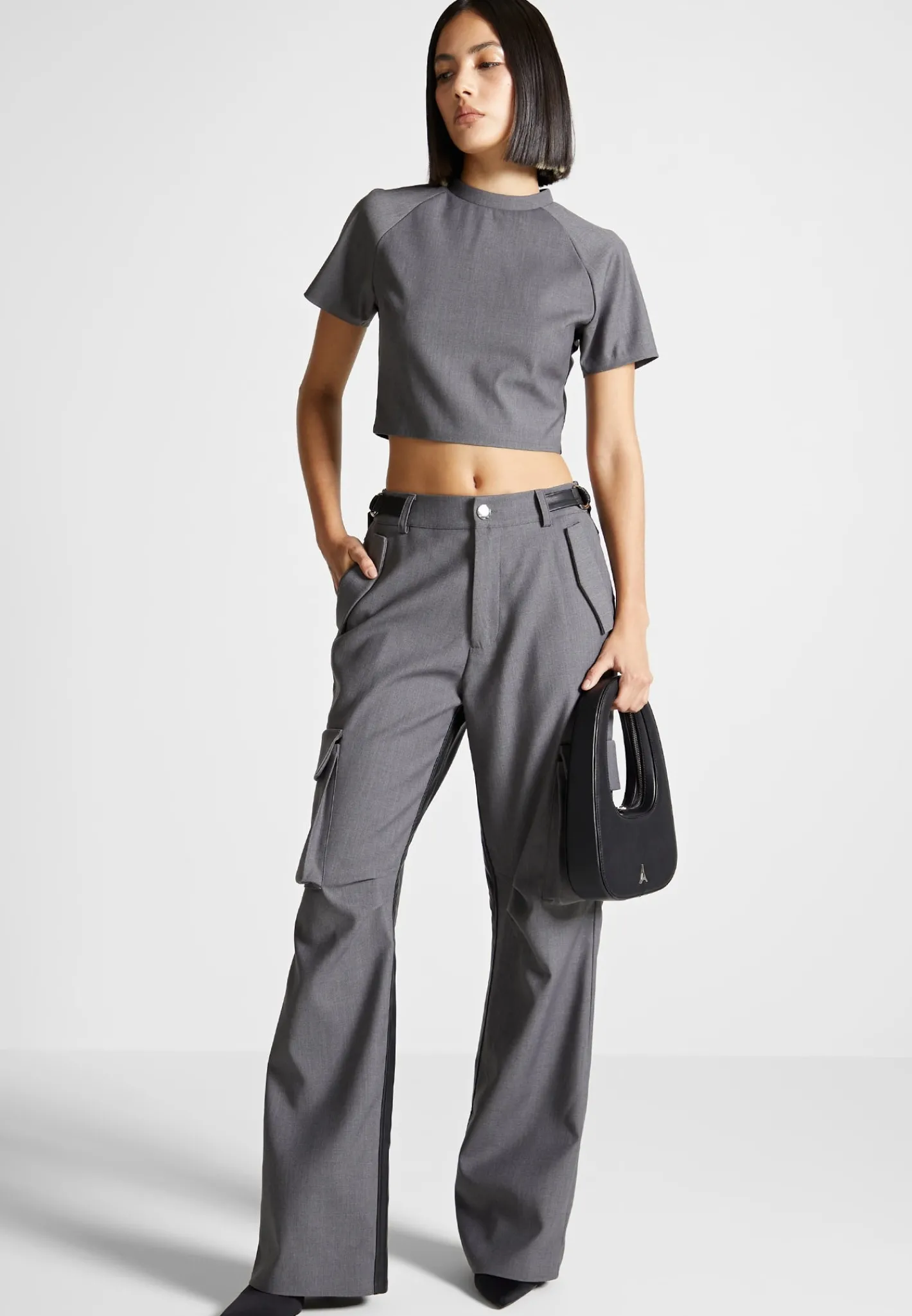 Tailored Mock Neck Top -^Manière De Voir Sale