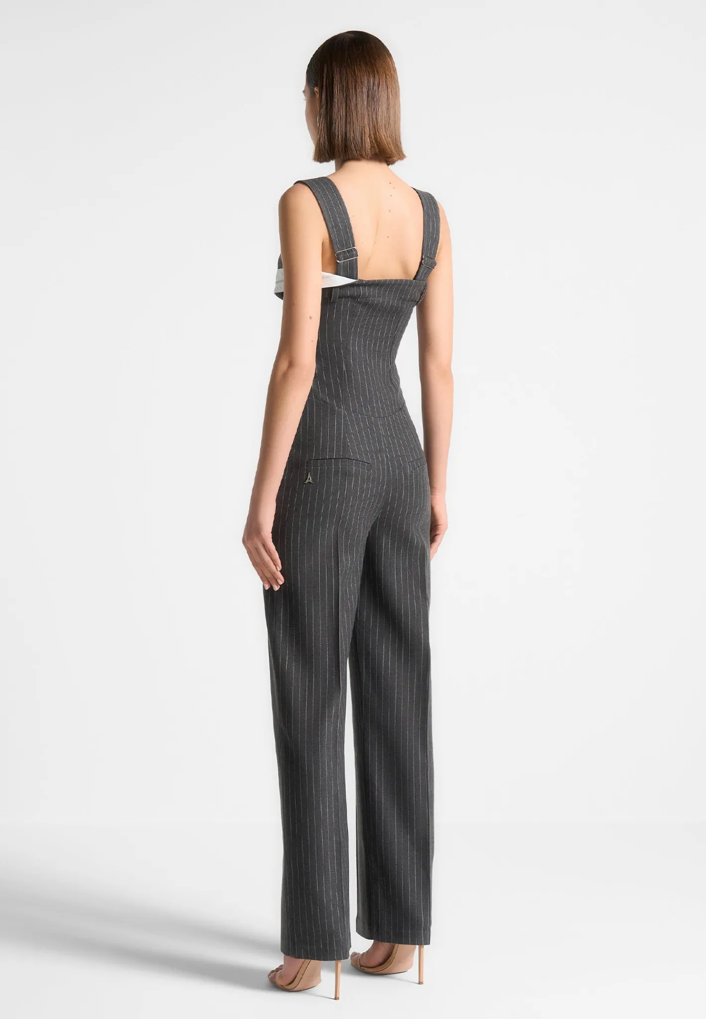 Tailored Pinstripe Jumpsuit -^Manière De Voir New