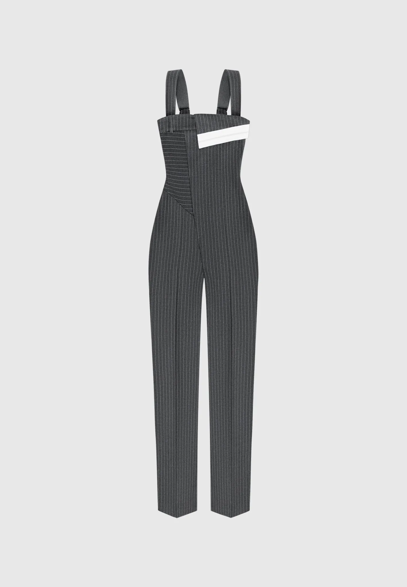 Tailored Pinstripe Jumpsuit -^Manière De Voir New