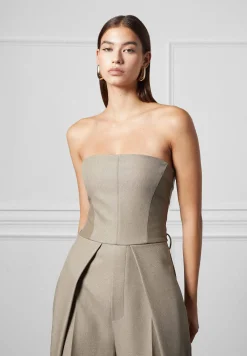 Tailored Pleat Jumpsuit with Belt -^Manière De Voir Best