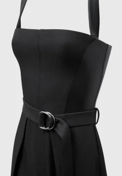 Tailored Pleat Jumpsuit with Belt -^Manière De Voir Clearance