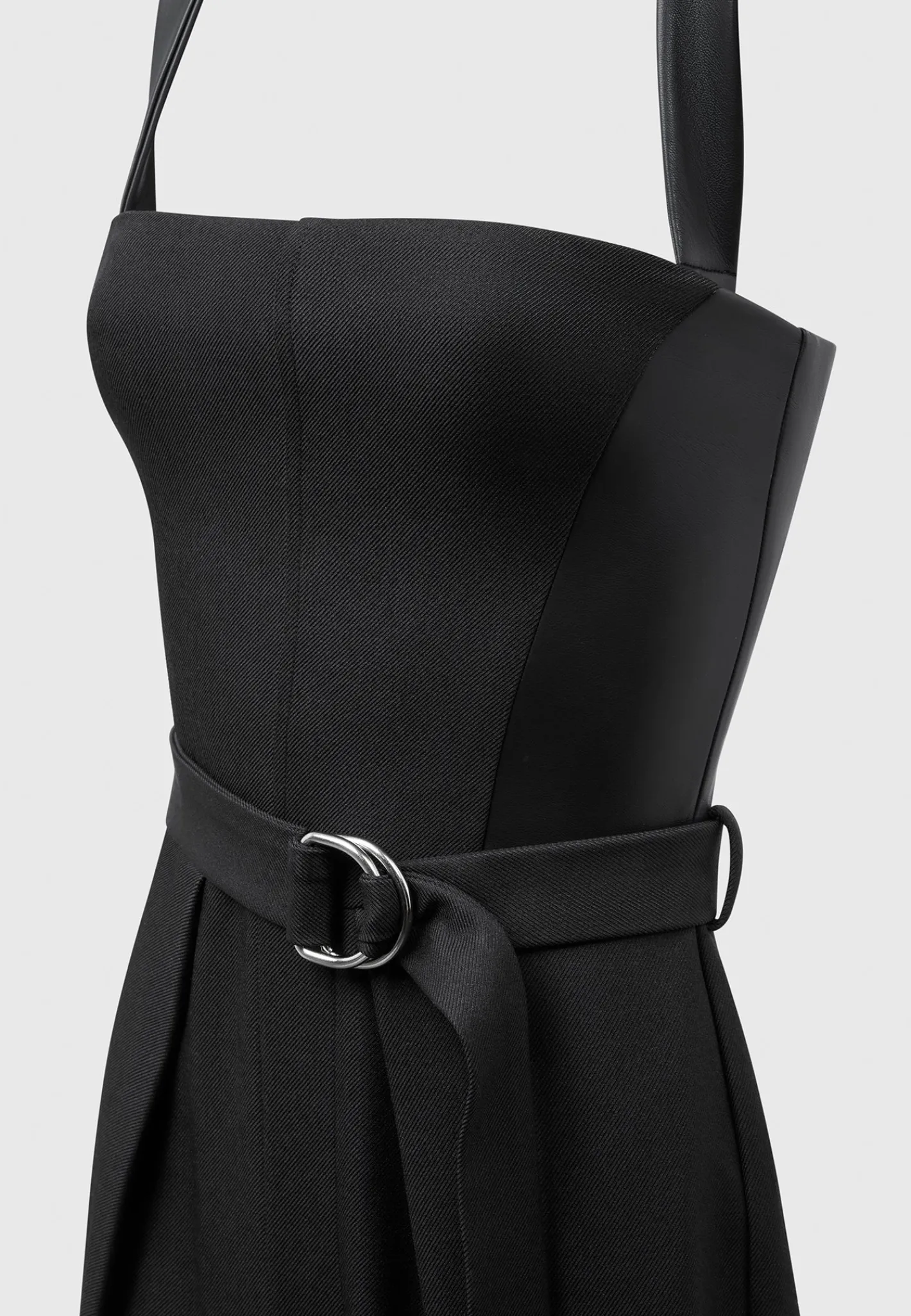 Tailored Pleat Jumpsuit with Belt -^Manière De Voir Clearance