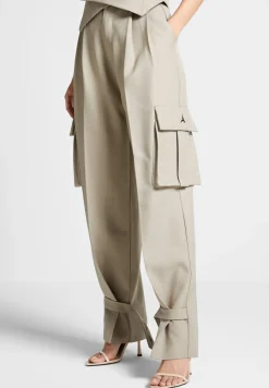 Tailored Pleated Cargo Trousers -^Manière De Voir Online