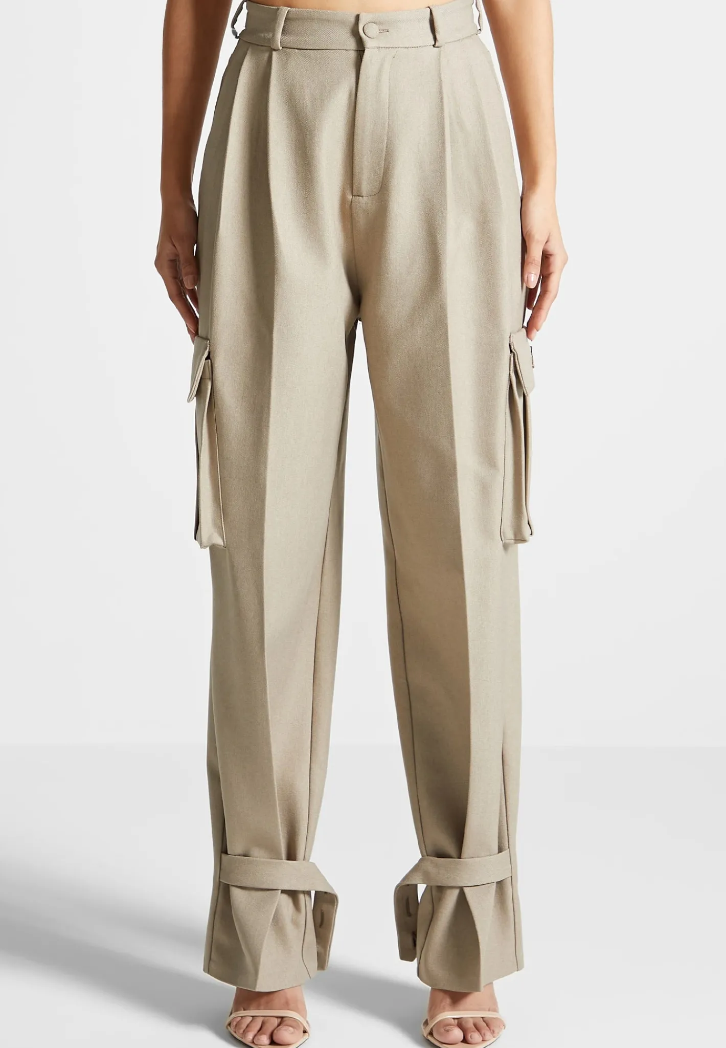 Tailored Pleated Cargo Trousers -^Manière De Voir Online