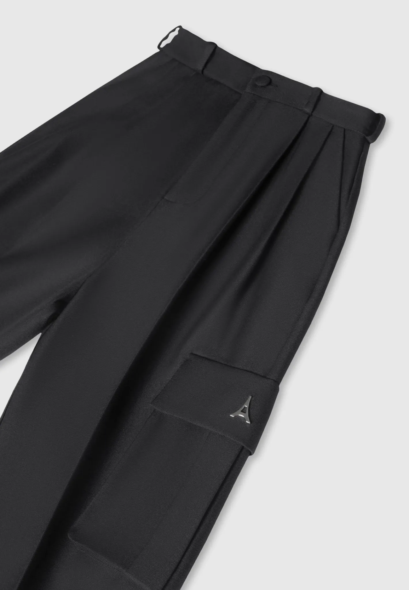 Tailored Pleated Cargo Trousers -^Manière De Voir Discount