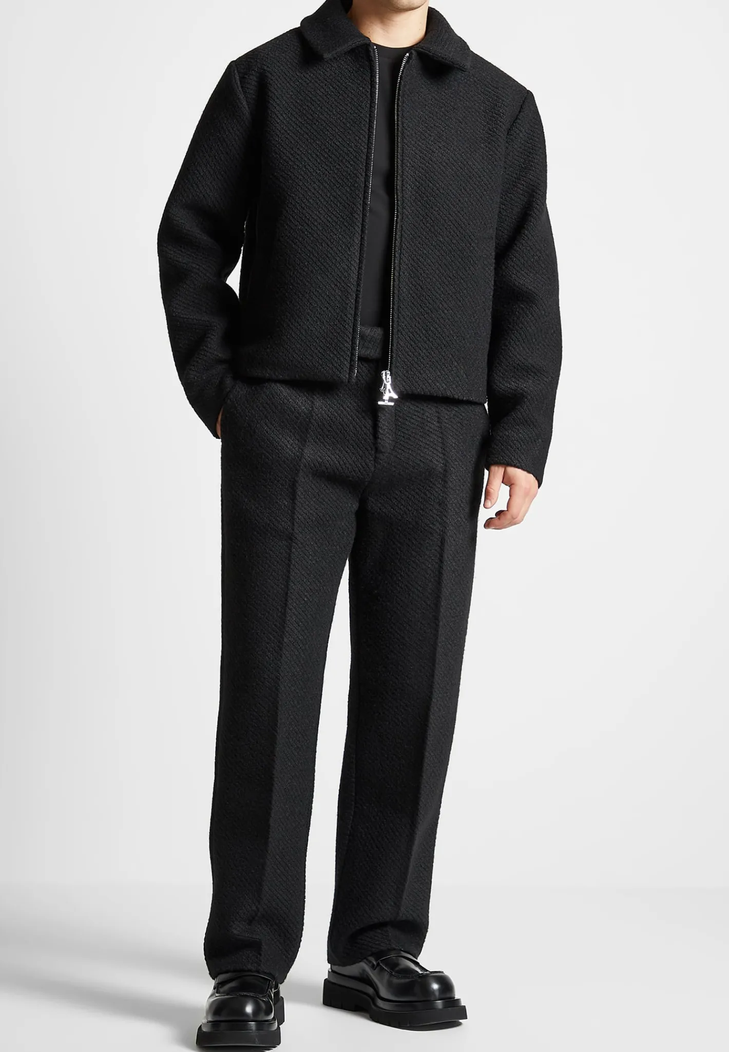 Tailored Wool Twill Trousers -^Manière De Voir Sale