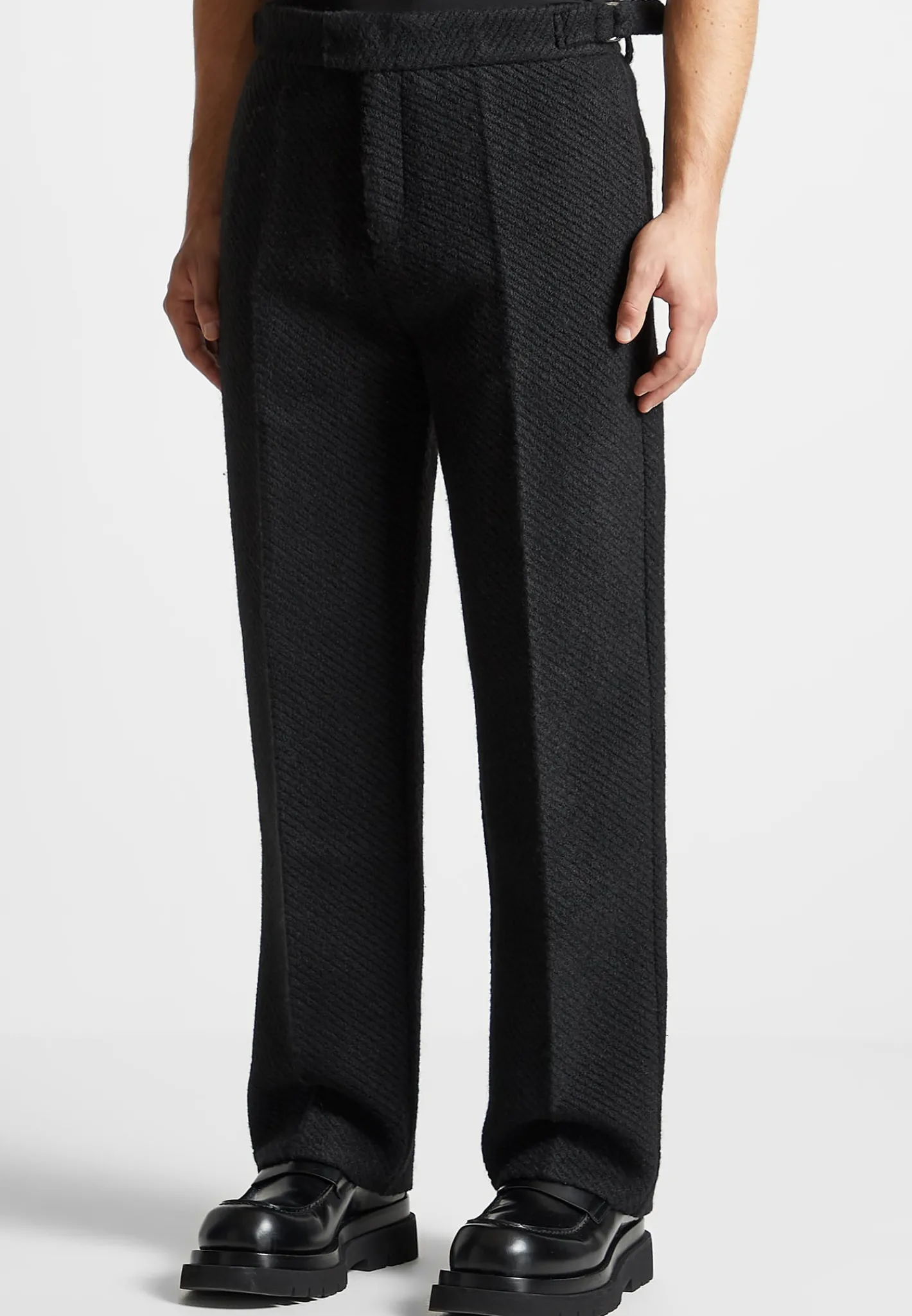 Tailored Wool Twill Trousers -^Manière De Voir Sale