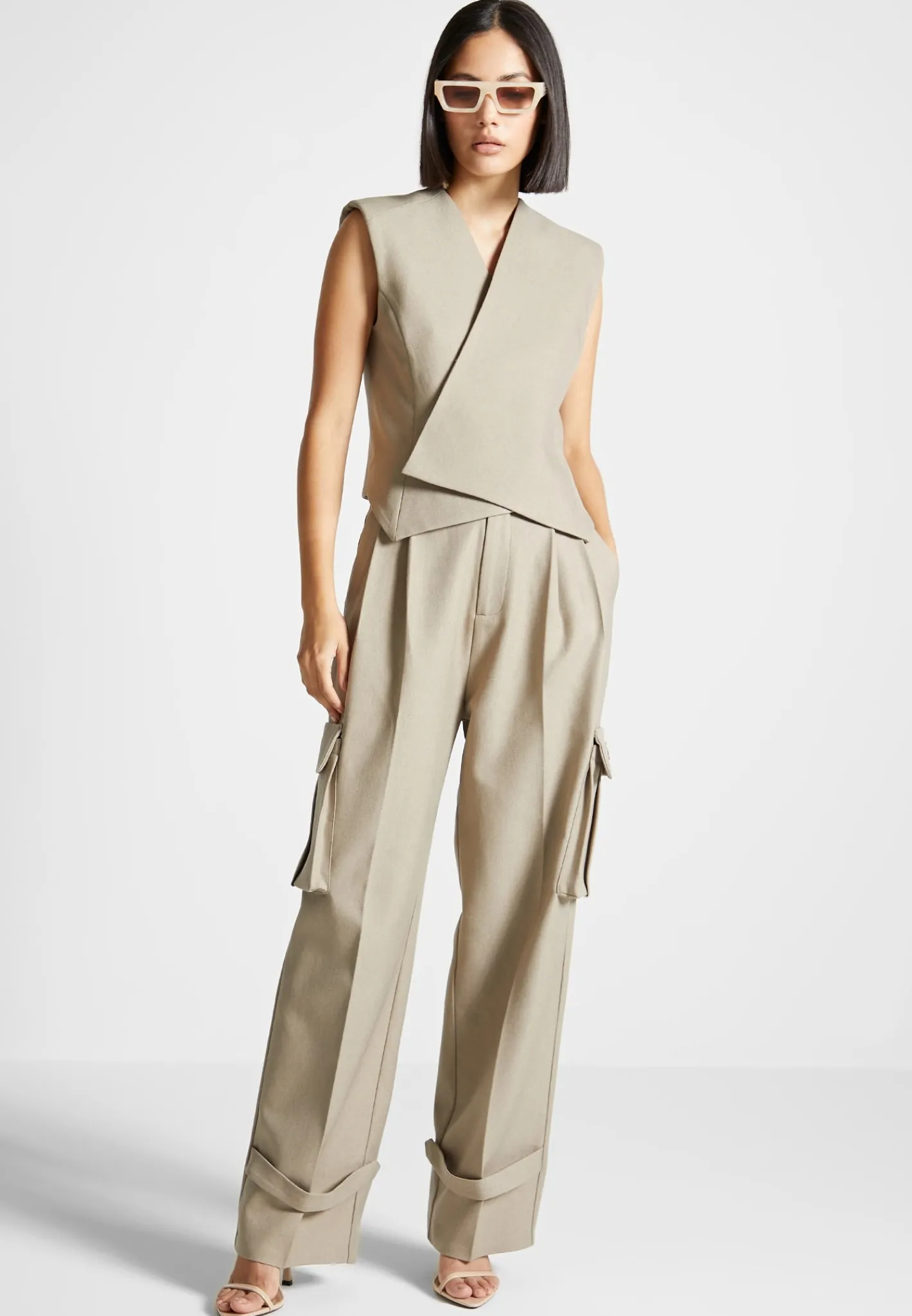Tailored Wrap Waistcoat -^Manière De Voir Online
