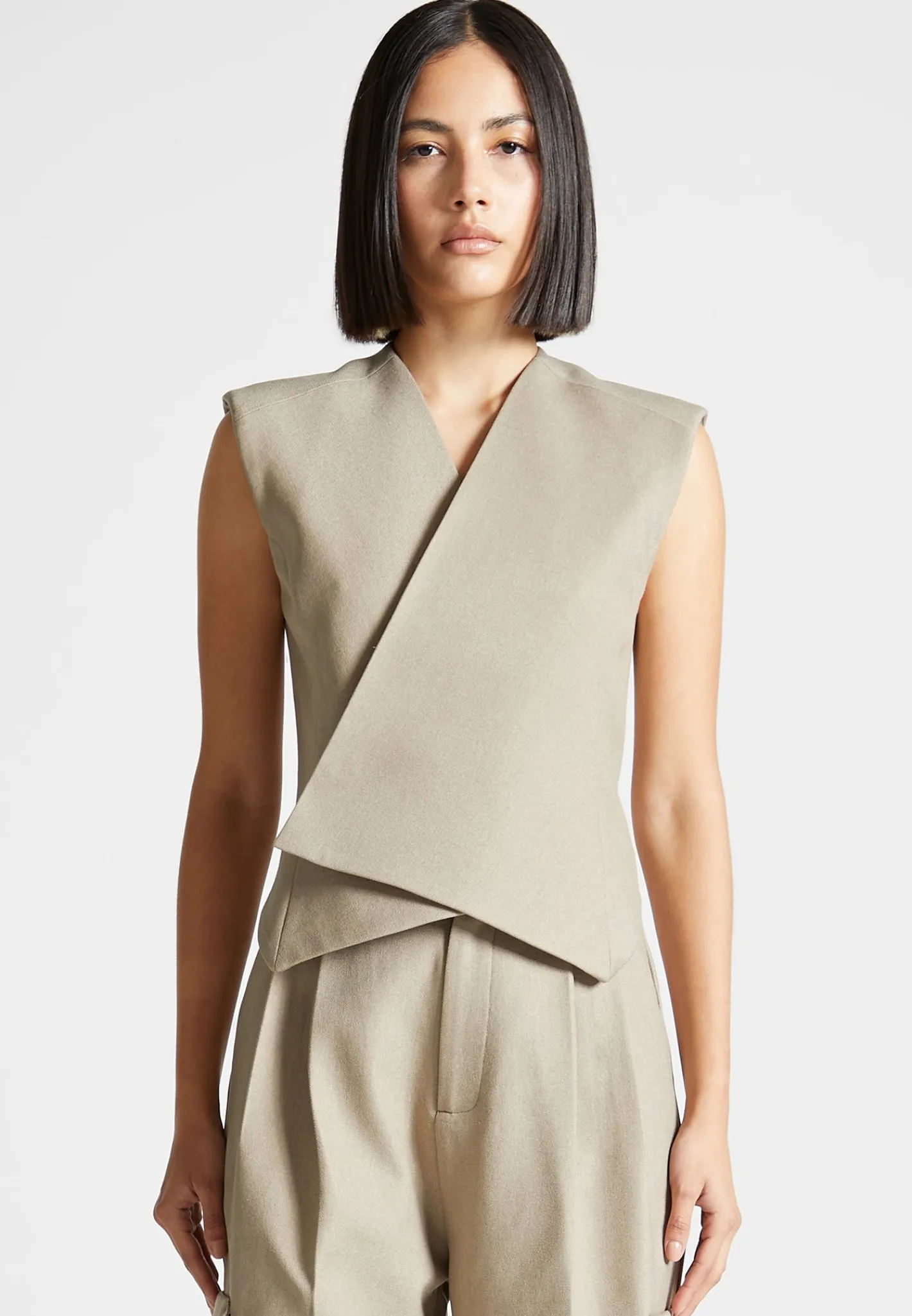 Tailored Wrap Waistcoat -^Manière De Voir Online