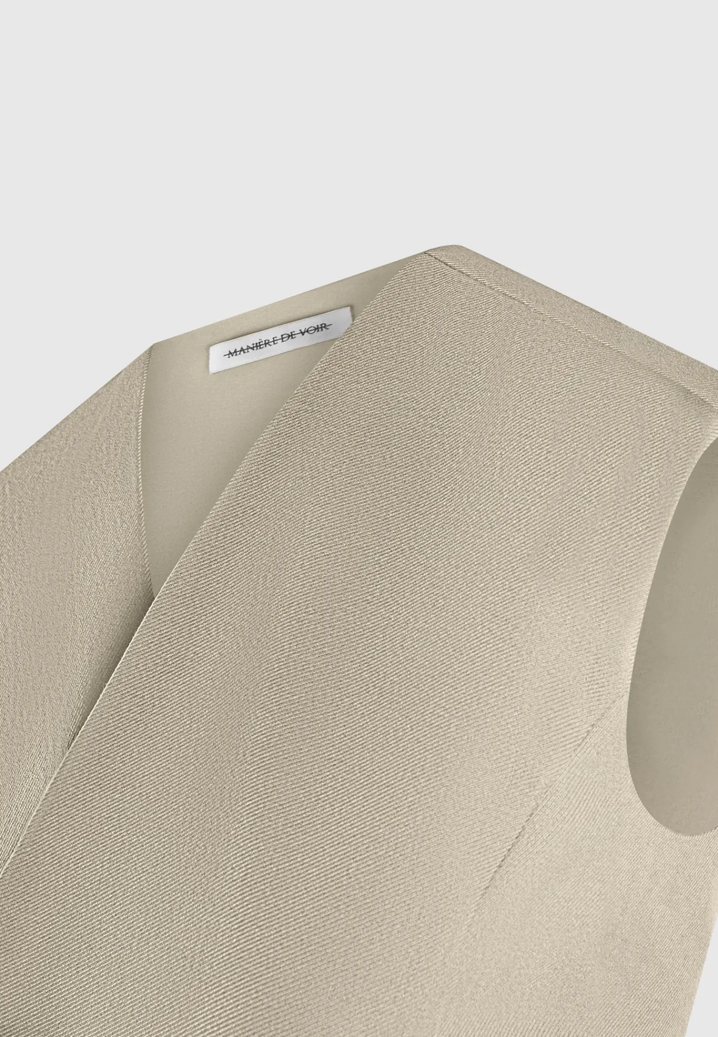 Tailored Wrap Waistcoat -^Manière De Voir Online
