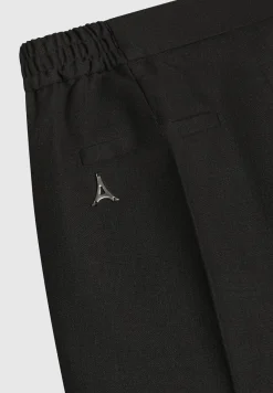 Tapered Fit Press Crease Tailored Trousers -^Manière De Voir Fashion