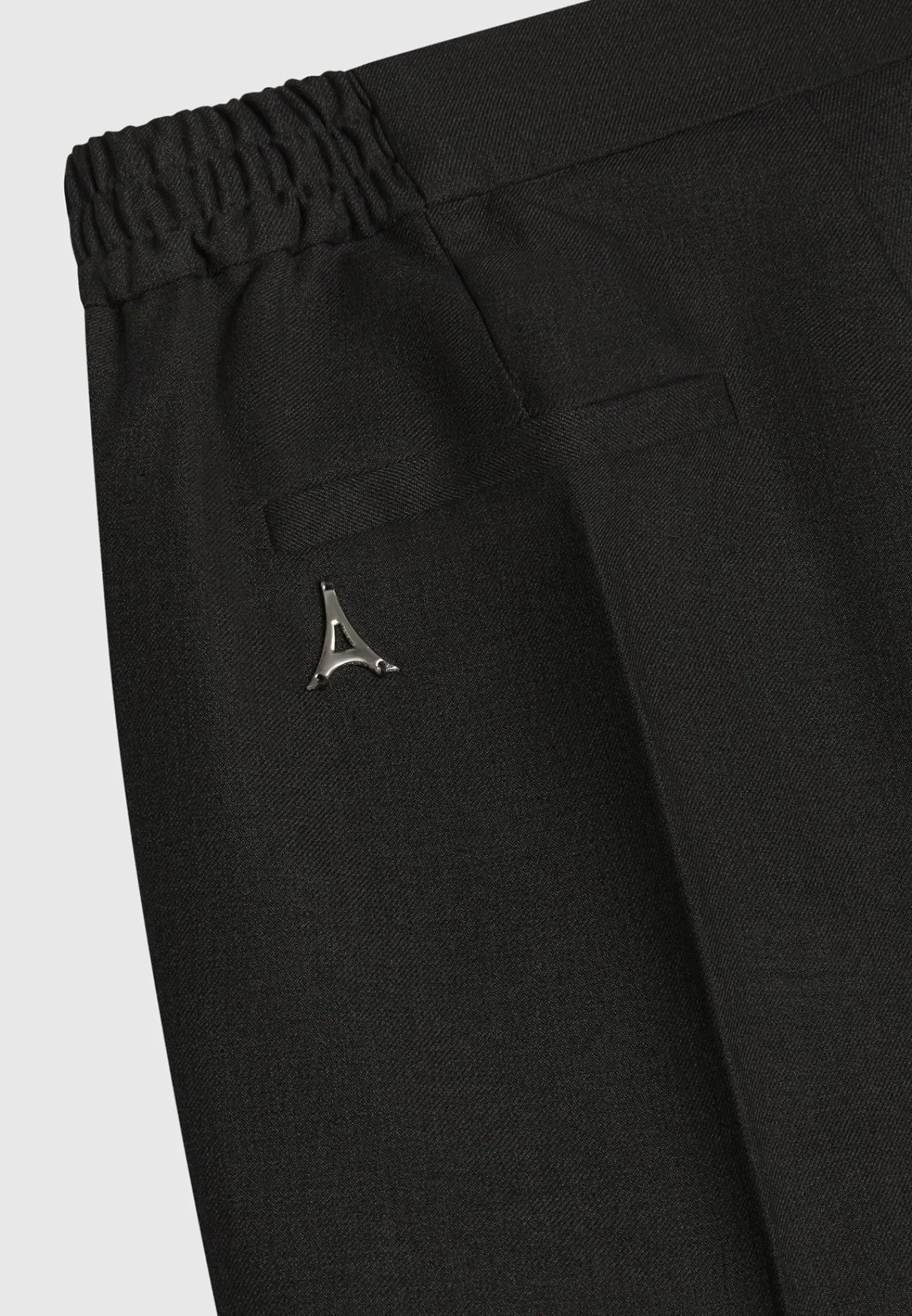 Tapered Fit Press Crease Tailored Trousers -^Manière De Voir Fashion