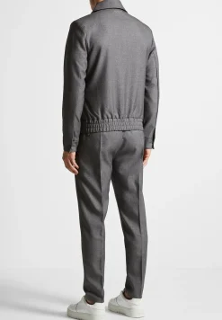 Tapered Fit Press Crease Tailored Trousers -^Manière De Voir Sale