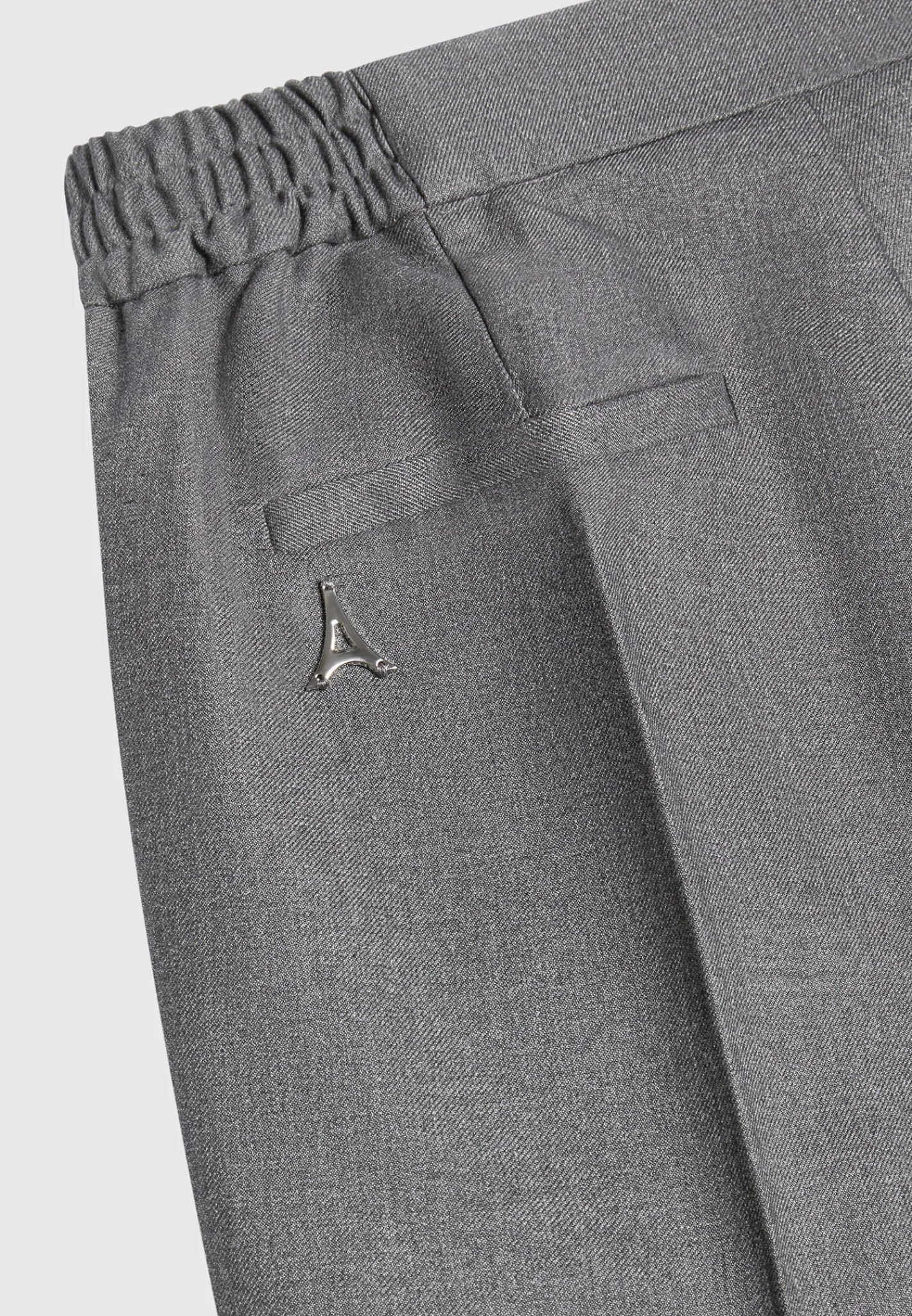 Tapered Fit Press Crease Tailored Trousers -^Manière De Voir Sale