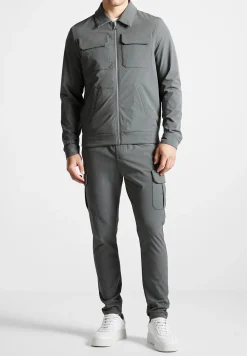 Technical Cargo Jacket - Charcoal Grey^Manière De Voir Discount