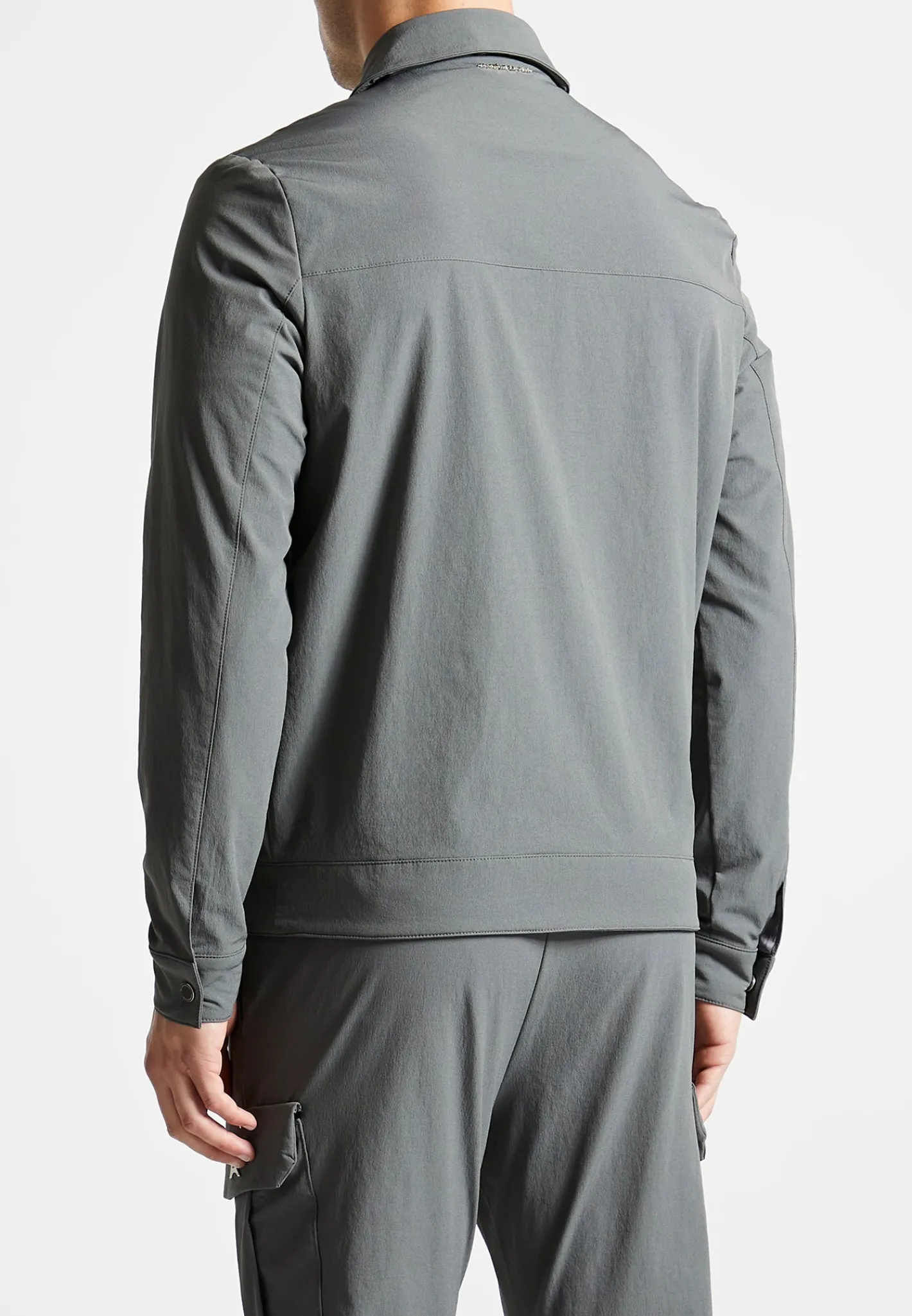 Technical Cargo Jacket - Charcoal Grey^Manière De Voir Discount