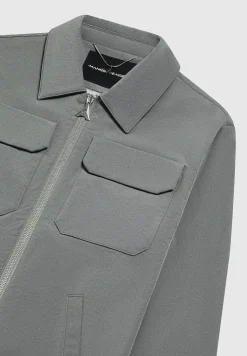 Technical Cargo Jacket - Charcoal Grey^Manière De Voir Discount