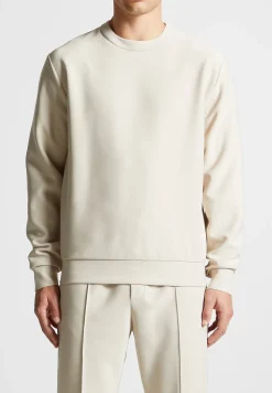 Éternel Neoprene Regular Fit Crew Neck Jumper -^Manière De Voir Outlet