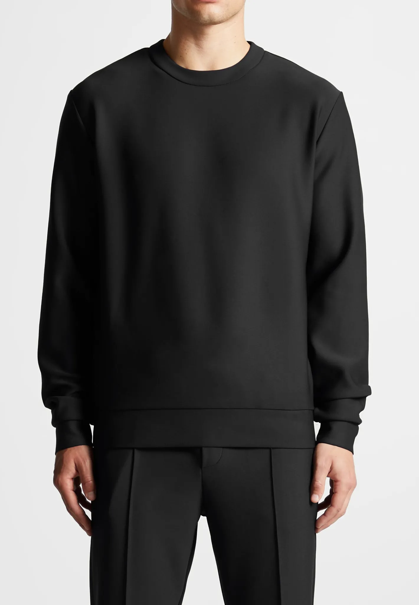 Éternel Neoprene Regular Fit Crew Neck Jumper -^Manière De Voir Best