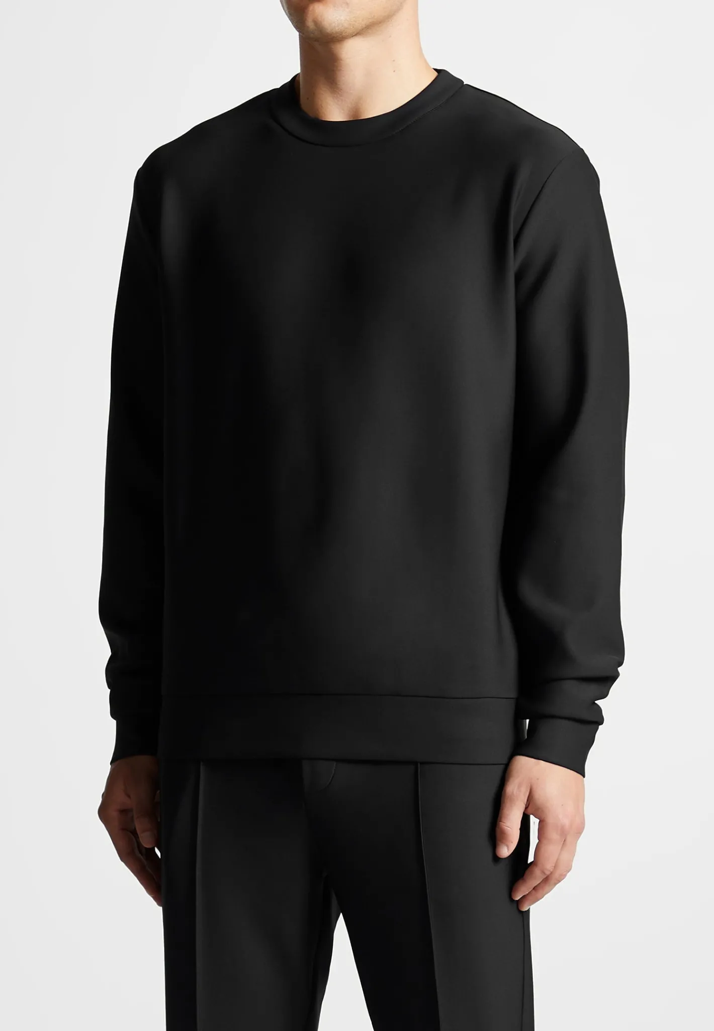 Éternel Neoprene Regular Fit Crew Neck Jumper -^Manière De Voir Best