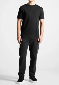 Éternel Slim Fit Cotton T-Shirt with Pintuck -^Manière De Voir Discount