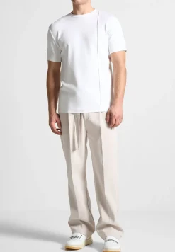 Éternel Slim Fit Cotton T-Shirt with Pintuck -^Manière De Voir Online
