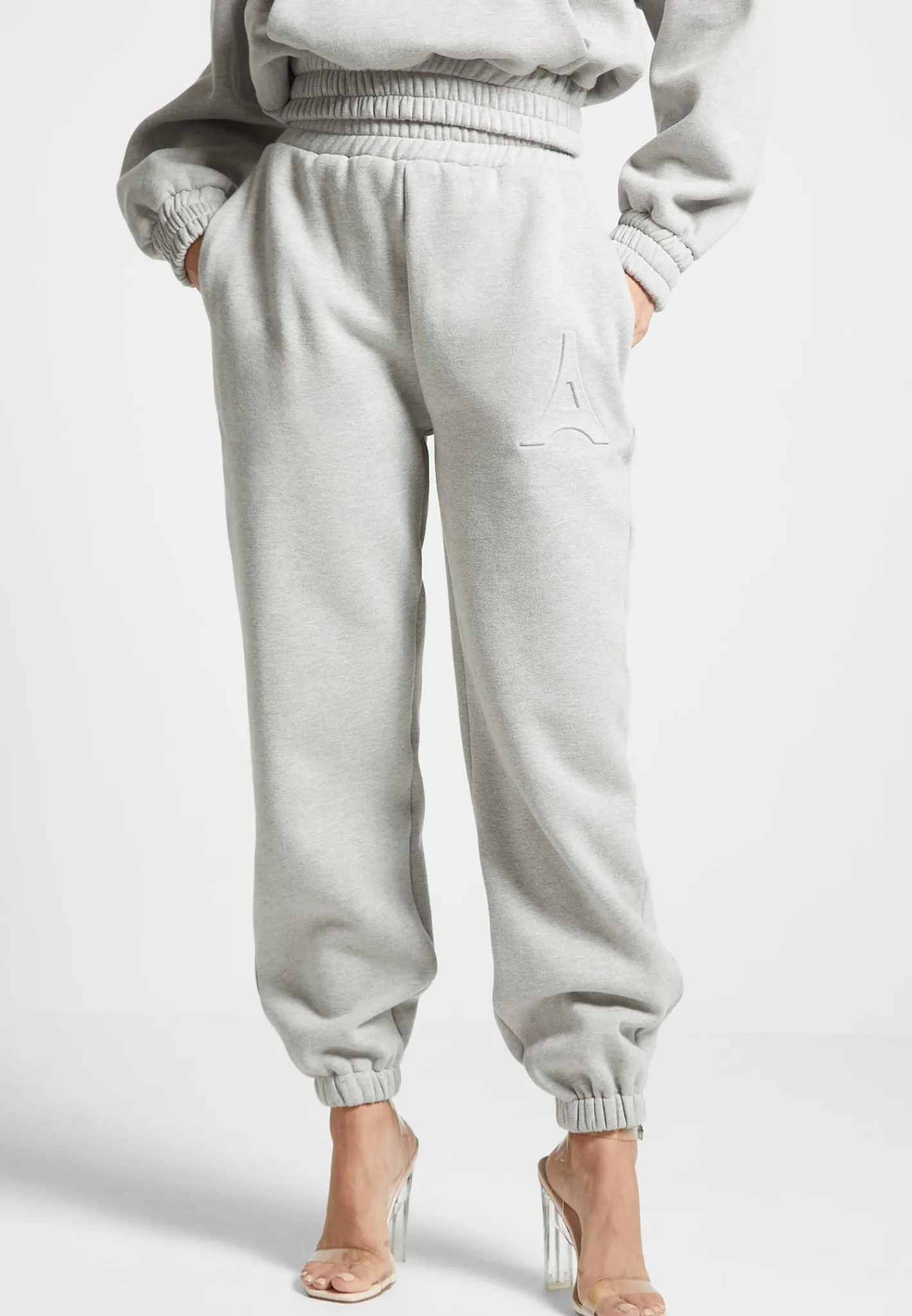 Éternelle 420GSM Eiffel Embossed Joggers -^Manière De Voir Sale