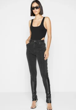 Éternelle High Leg Bodysuit -^Manière De Voir Sale
