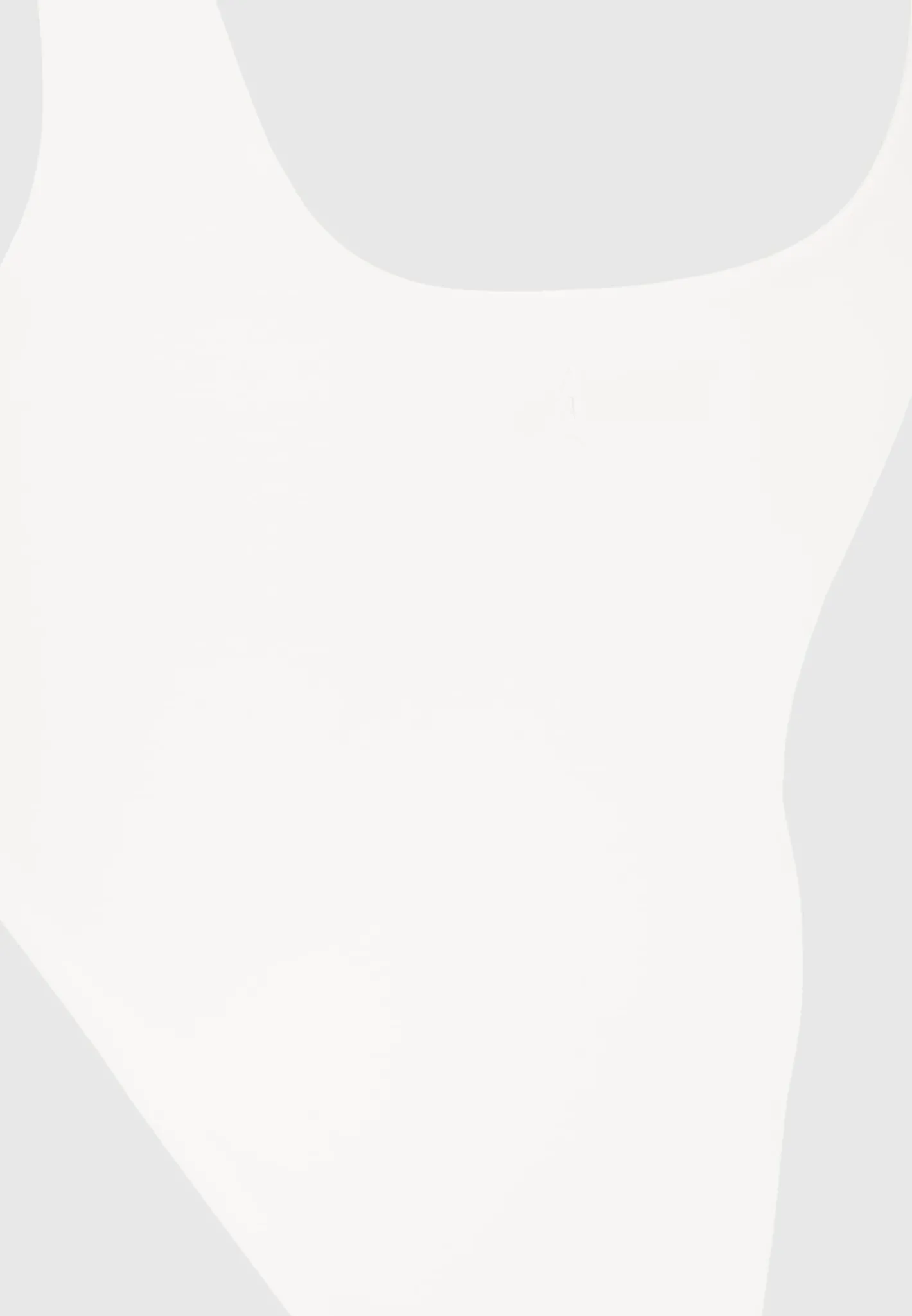 Éternelle High Leg Bodysuit - Off White^Manière De Voir Clearance