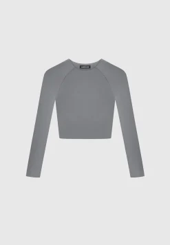 Éternelle Long Sleeve Crop Top -^Manière De Voir Discount