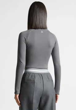 Éternelle Long Sleeve Crop Top -^Manière De Voir Discount