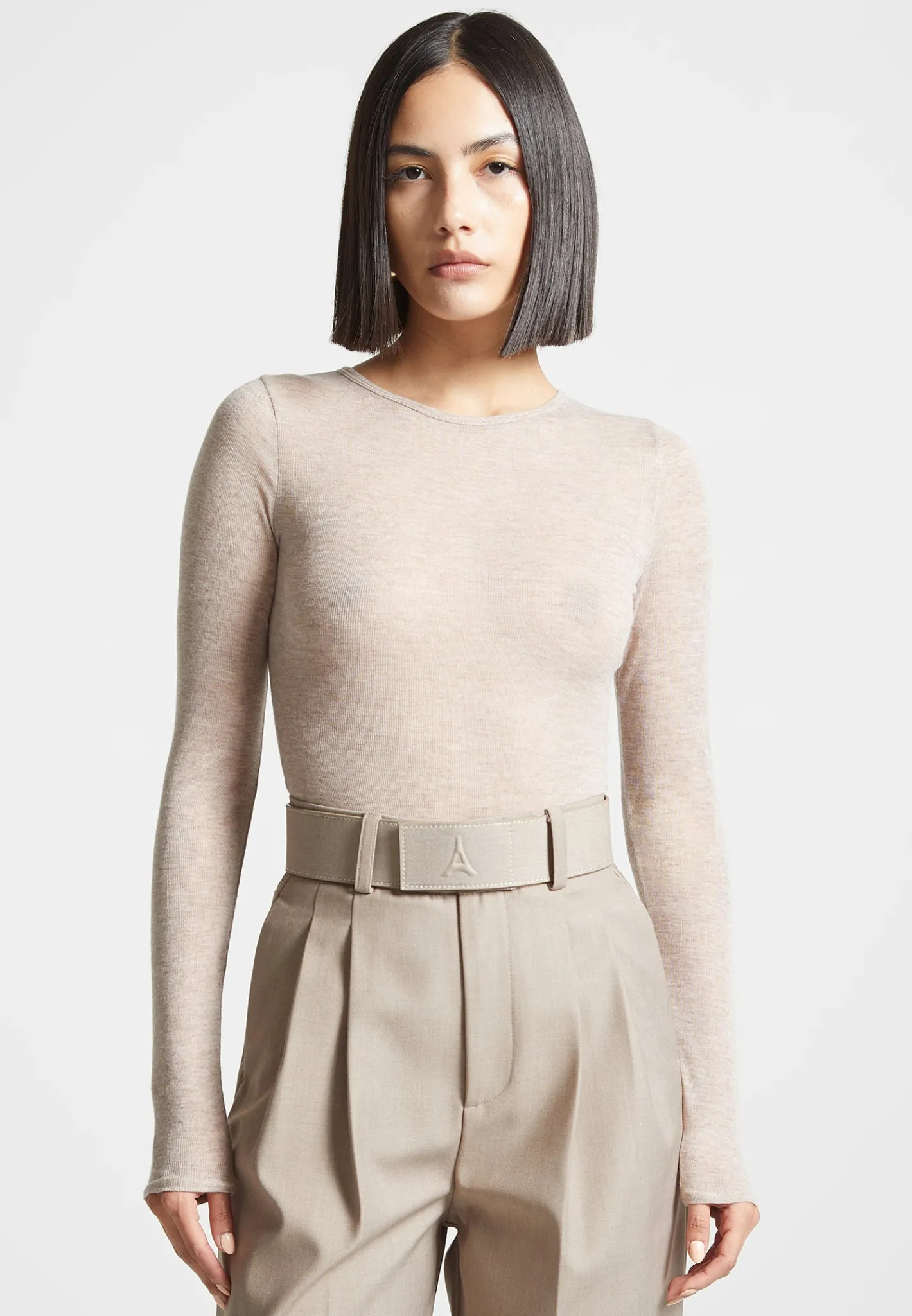Éternelle Sheer Long Sleeve Bodysuit -^Manière De Voir Outlet
