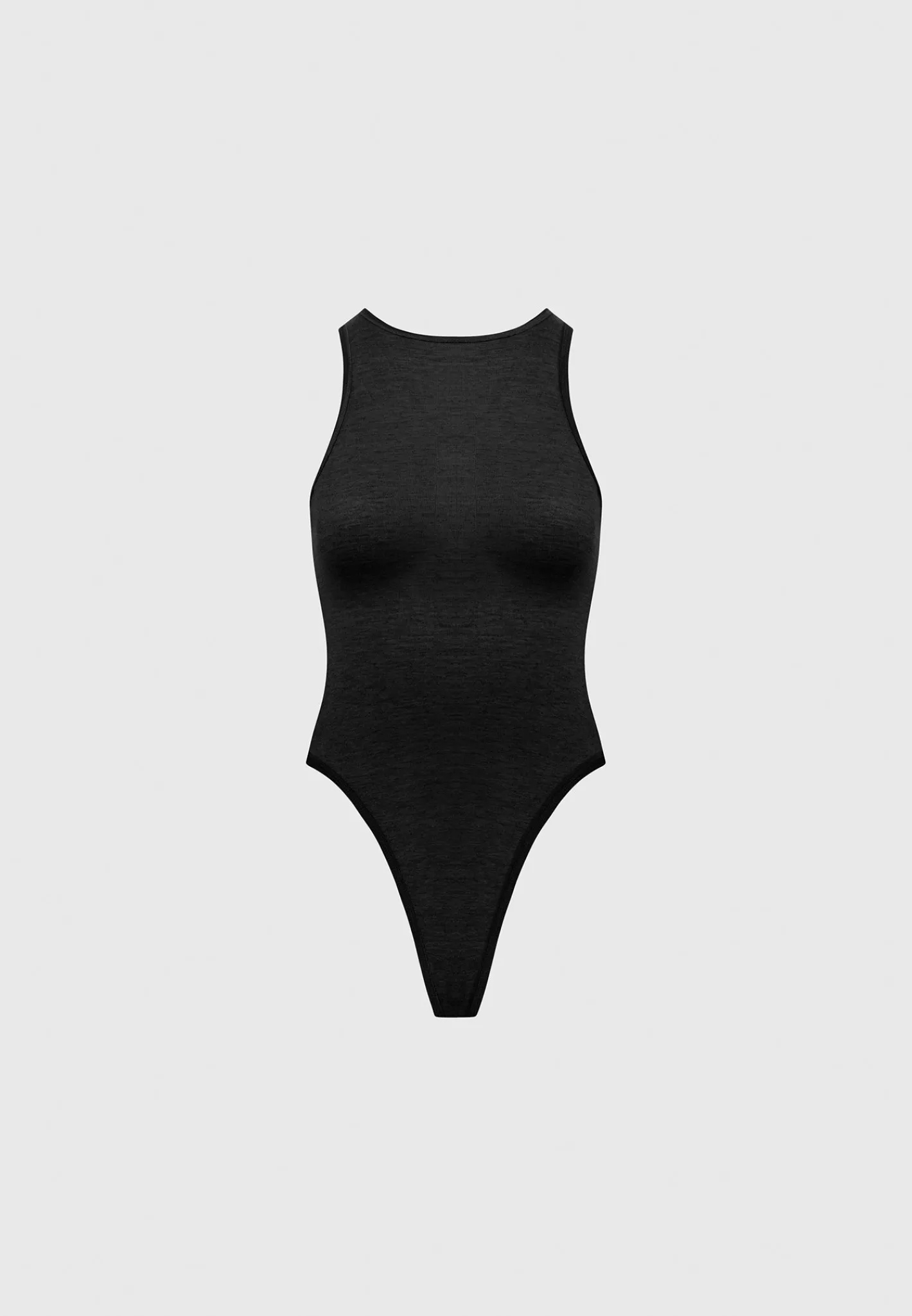 Éternelle Sheer Racer Neck Bodysuit -^Manière De Voir Clearance