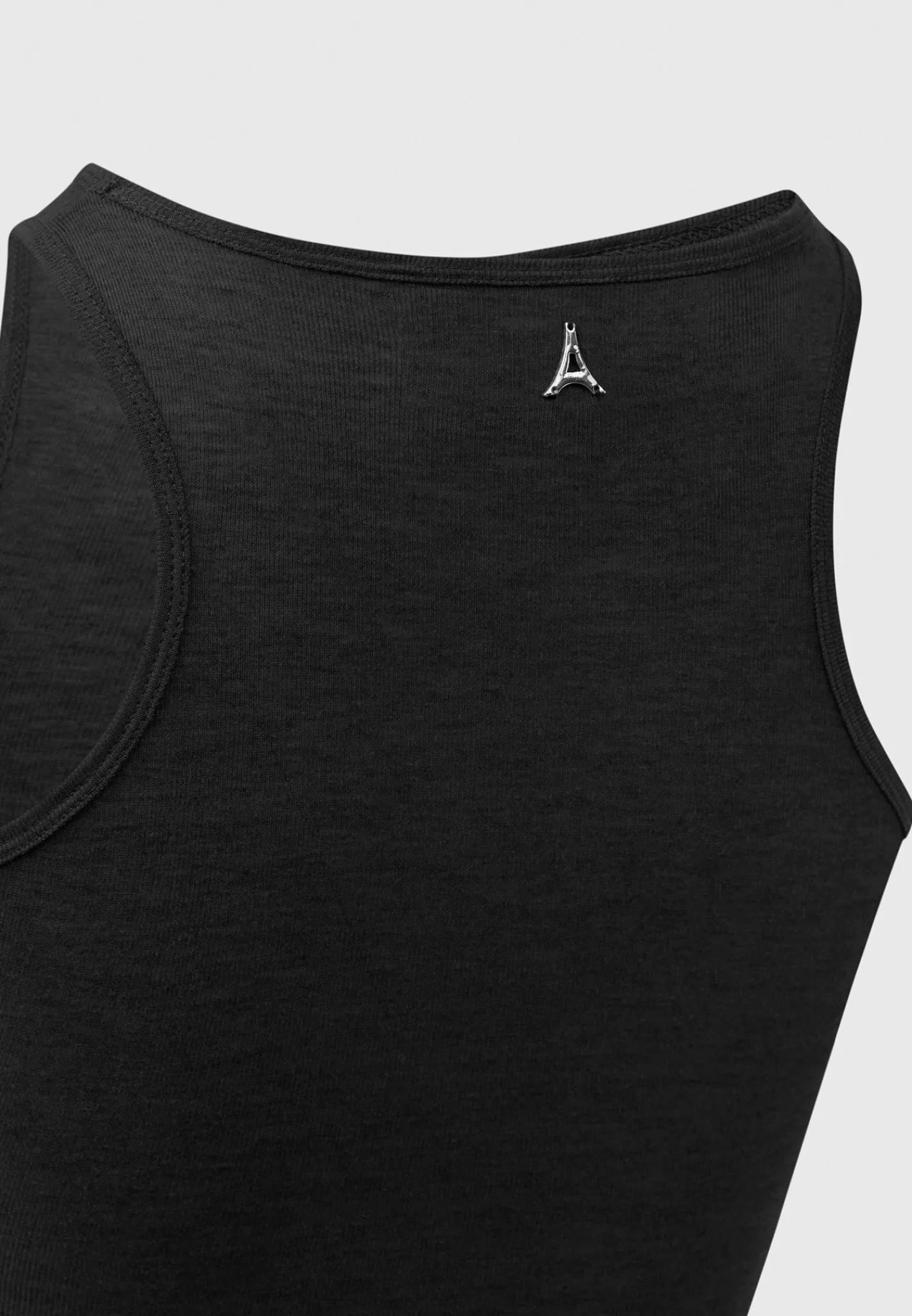 Éternelle Sheer Racer Neck Bodysuit -^Manière De Voir Clearance